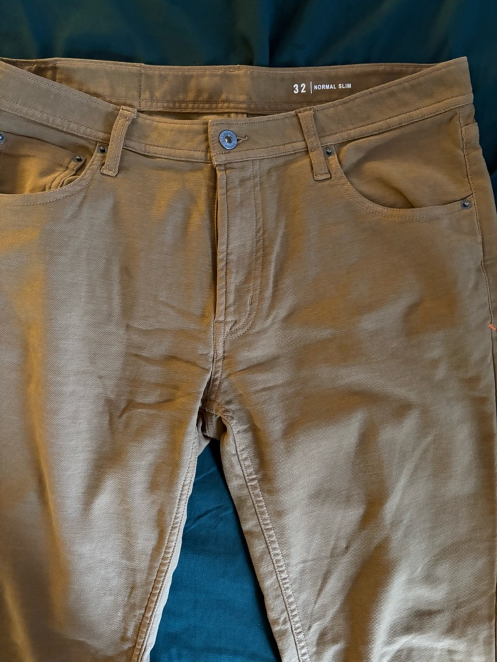 The Normal Brand Men’s Comfort Terry Pants in Taupe Size 32